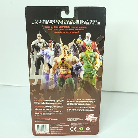 Identity Crisis Series 1 Zatanna Collector Action Figure NEW Sealed DC Direct - Picture 4 of 4